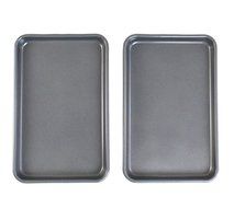 WILTON Mini 8 x 5-Inch Cookie Pans 2-Pack