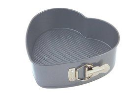 Swift Faringdon Collection Bakers Pride Non-Stick Heart Shape Springform Pan Carbon Steel 22 cm x 21 cm x 6.5 cm
