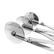 Saebye 5-Wheel Stainless Steel Cutter Adjustable Dough Divider Kitchen Tool for Pizza, Cookies, Pancake, Pastry... N7