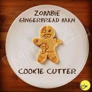 Zombie Gingerbread Man Cookie Cutter | Halloween themed biscuit cutter N2