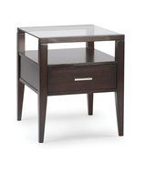 Magnussen Baker Wood Rectangular End Table