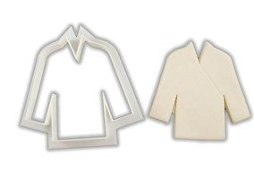 Karate Uniform Gi Cookie Cutter - LARGE - 4 Inches