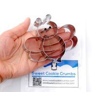 Bee Cookie Cutter - Stainless Steel N2