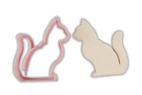 Gentle Cat Animal Cookie Cutter - MINI - 2 Inches