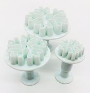 Cookie Cutters, Kootips 3 Pcs/set Snowflake Baking Fondant Cookie Cutters Cake Decoration N3