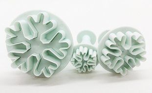 Cookie Cutters, Kootips 3 Pcs/set Snowflake Baking Fondant Cookie Cutters Cake Decoration N5
