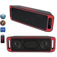 Jumphigh Portable Wireless Speaker Bluetooth 4.0 Stereo Subwoofer TF USB FM Radio Built-in Mic Dual Speaker Bass...