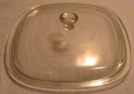 Corning Pyrex Clear Square Replacement Lid - #P-9-C-1
