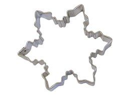 R&amp;M Cookie Cutter, 3-Inch, Snowflake, Tinplated Steel