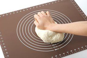 HANBUN Silicone Baking Mat with Measurements Conversions, Non-Slip for Rolling Dough N3