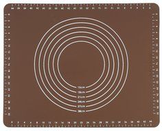 HANBUN Silicone Baking Mat with Measurements Conversions, Non-Slip for Rolling Dough N6