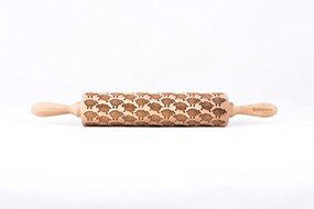 STODOLA Sheep - Engraved rolling pin for Embossed cookies 16.9-inch N2