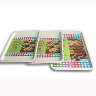 casaWare Cookie Sheet 3pc Set: Blue N2