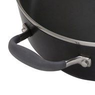 Anolon Advanced Hard-Anodized Nonstick Covered Chef's Casserole, 3.5 quart, Gray N2