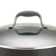 Anolon Advanced Hard-Anodized Nonstick Covered Chef's Casserole, 3.5 quart, Gray N3