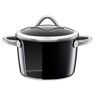 WMF Silit Ceramic 5-Quart Covered High Casserole in Black