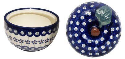 Polish Pottery Apple Baker
