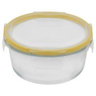 Snapware 4-Cup Total Solution Round Food Storage Container, Glass