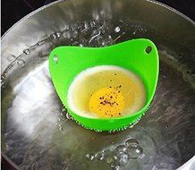 Drhob 2pcs egg Poacher Cook Poach Pod Silicone Kitchen Cookware Tool Baking Cup Utensils N2