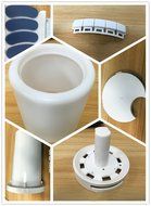 Iverdg DIY LED Bluetooh Speakers All parts are provided Color Changing and Rechargeable as well as Portable N3