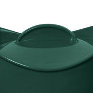 Rachael Ray 55051 Covered Casseroval Casserole, Stoneware, 4-1/4-Quart, Red N5