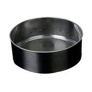 SODIAL(R) Kitchen Round Mesh Sugar Flour Sifter Strainer - Stainless Steel
