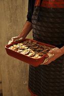 Emile Henry Made In France Lasagna/Roasting Dish 16.75" x 11"x 3" Burgundy Red N3