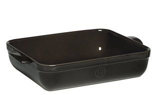 Emile Henry Made In France Lasagna/Roasting Dish 16.75" x 11"x 3" Burgundy Red N6