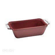 Anchor Nonstick Glass Baking Loaf Pan 1.5 Quart - Red