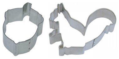 R &amp; M Autumn Thanksgiving 8 Piece Cookie Cutter Set N2