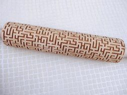 LABYRINTH rolling pin and cookie cutter N2