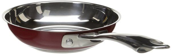 KitchenAid KCS60LCER Stainless Steel 6.0-Quart Low Casserole with Lid Cookware - Empire Red N27