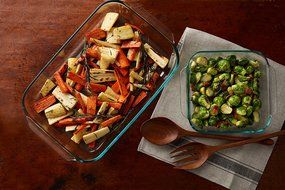 Pyrex Basics Clear Oblong Glass Baking Dishes, 2 Piece Value Plus Pack Set N2