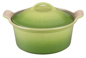 Le Creuset Stoneware Heritage Covered Round Casserole, 3-Quart, Caribbean
