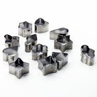 CY-buity Heart Or Star Cheese/Veggie Melon Shape Cutter Parties Finger Food Decoraci&uml;n N2