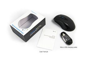 Hapurs&reg; 2 in 1 Wireless Bluetooth 3.0 Speaking Mouse with Speaker Speakerphone for Bluetooth Enabled Devices (... N5