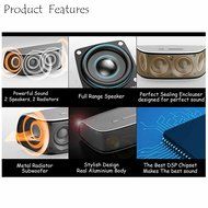 JB.lab HRS-10XB Full Range Bluetooth Speaker High Resolution Series HiFi Sound Silver N3