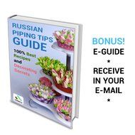 Ternola - PIPING BAG (110 PACK) - 16'' Tools for Pastry Decoration. Perfect Set for Frosting &amp; Icing + Bonus E-GUIDE N3