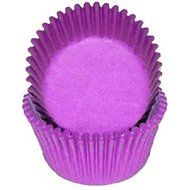 Golda&#039;s Kitchen 100 Count Solid Baking Cups, Standard Sized, Purple