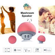 iSTYLE Mini Mushroom Style Bluetooth Wireless Speaker With Suction Cup &amp; Built-in Microphone Compatible with Most... N7
