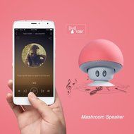 iSTYLE Mini Mushroom Style Bluetooth Wireless Speaker With Suction Cup &amp; Built-in Microphone Compatible with Most... N8