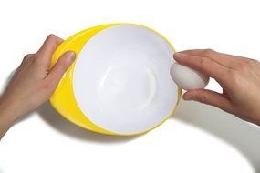 Fusionbrands Crackpot Melamine Egg Cracking Bowl