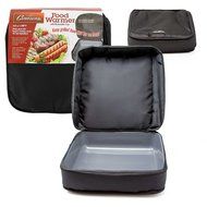 Insulated Food Carrier - Portable Hot Food Bag Keeps Food Warm For Up To One Hour
