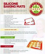 Silicone Baking Mats (2 Piece Set) - Best Non-stick Professional Grade Baking Mats Available - Custom Corners...
