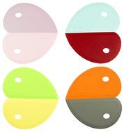 Zoie + Chloe Multi-Purpose Silicone Scraper - Bowl Dough Icing Dish Pot Pan &amp; More N4