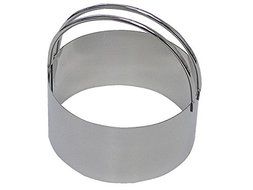 CybrTrayd RM-1744 R&amp;M Stainless Steel Biscuit Cutter 3.25&quot;, Metallic