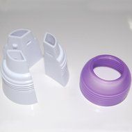 Misula Baking ColorSwirl Tri-Color Coupler Decorating Tool Cake Tools Bakeware Cupcake Fondant Cookie Cutters... N2