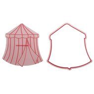 Sweet Elite Tools- Circus Tent Cutter and Embosser for Fondant, Gumpaste or Cookies By Cakegirls
