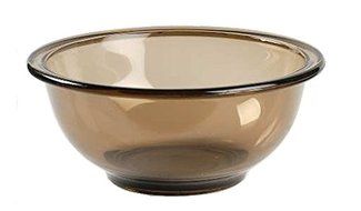 Corning Ware / Pyrex Fireside Amber Mixing Bowl ( 8 1/2&quot; Dia / 1 1/2 Liter ) ( 323 )