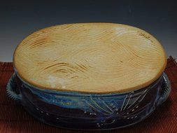 Baking/Casserole Dish, Wheel Thrown, Handmade N5